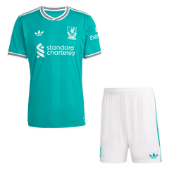 Pánské Liverpool Třetí pryč Fotbalový dres Kit 2025/26