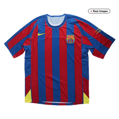 Barcelona Domácí Retro Fotbalový dres 2005/06 - UCL