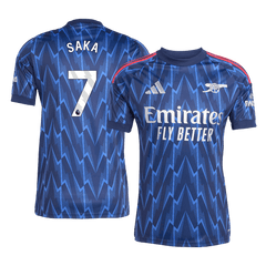 Mužský venkovní fotbalový dres Arsenal SAKA #7 2025/26