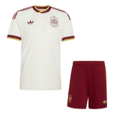 Pánské Spain Pryč World Cup Fotbalový dres (Jersey+Shorts) Kit Mistrovství světa2026