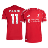 Liverpool M.SALAH #11 Home Football Shirt 2025/26 - Player Version