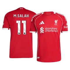 Liverpool M.SALAH #11 Home Football Shirt 2025/26 - Player Version