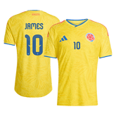 Colombia JAMES #10 Domov Fotbalový dres World Cup 2026 - verze pro hráče