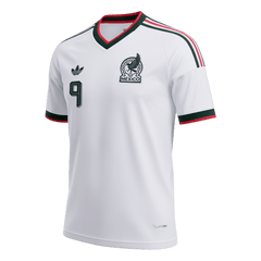 Pánské Mexico RAÚL #9 Pryč Fotbalový dres Mistrovství světa 2026