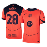 Pánské Barcelona ROONY #28 Třetí pryč Fotbalový dres 2025/26