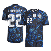 Argentina L. MARTÍNEZ #22 Pryč Fotbalový dres Mistrovství světa 2026 - verze pro hráče