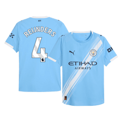 Manchester City REIJNDERS #4 Domov Fotbalový dres 2025/26 - verze pro hráče