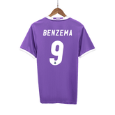 Retro fotbalový dres Real Madrid BENZEMA #9 venku 2016/17