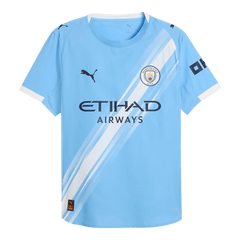 Manchester City 2025/26 Home Football Shirt - Player Version