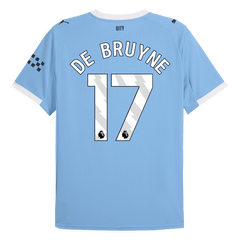 Manchester City DE BRUYNE No. 7 Home Football Shirt 2025/26