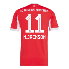 Pánské Bayern Munich N.JACKSON #11 Domov Fotbalový dres 2025/26
