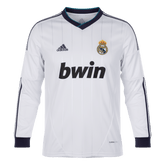 Real Madrid Domov Retro Long Sleeve fotbalový dres 2012/13