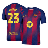 Barcelona KOUNDE #23 Domov Fotbalový dres 2025/26 - verze pro hráče - UCL