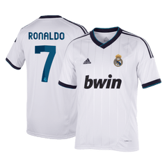 Real Madrid RONALDO #7 Domov Retro fotbalový dres 2012/13