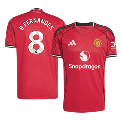 Manchester United B.FERNANDES #8 Home Men's Football Jersey 2025/26