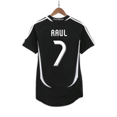 Real Madrid RAUL #7 venkovní retro fotbalový dres 2006/07