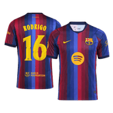 Pánské Barcelona RODRIGO #16 Domov Fotbalový dres 2026/27 - UCL
