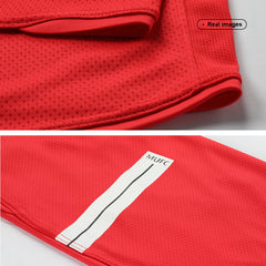 Manchester United SCHOLES #18 Home Retro Football Shirt 2007/08