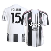 Juventus KALULU #15 Domov Fotbalový dres 2025/26 - verze pro hráče