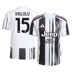 Juventus KALULU #15 Domov Fotbalový dres 2025/26 - verze pro hráče
