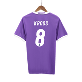 Real Madrid KROOS #8 venkovní retro fotbalový dres 2016/17