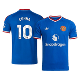 Pánské Manchester United CUNHA #10 Pryč Fotbalový dres 2026/27