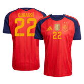 Spain CUBARSÍ #22 Domov Fotbalový dres Mistrovství světa 2026 Champion Edition - verze pro hráče