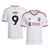 Pánské Liverpool ISAK #9 Pryč Fotbalový dres 2026/27