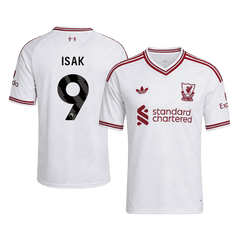 Pánské Liverpool ISAK #9 Pryč Fotbalový dres 2026/27