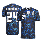 Argentina E. FERNÁNDEZ #24 Pryč Fotbalový dres Mistrovství světa 2026 - verze pro hráče
