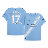 Manchester City DE BRUYNE No. 7 Home Football Shirt 2025/26