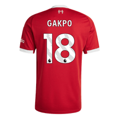 Pánské Liverpool GAKPO #18 Domov Fotbalový dres 2025/26