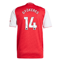 Arsenal GYÖKERES #14 Home Football Shirt 2025/26 – Player Version