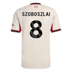 Pánské Liverpool SZOBOSZLAI #8 Pryč Fotbalový dres 2025/26