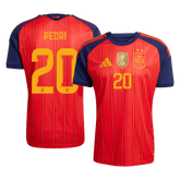 Pánské Spain PEDRI #20 Domov Fotbalový dres Mistrovství světa Edice pro šampiony 2026