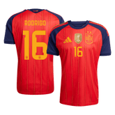 Spain RODRIGO #16 Domov Fotbalový dres Mistrovství světa 2026 Champion Edition - verze pro hráče