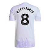 Manchester United B.FERNANDES #8 Men's Away Football Jersey 2025/26
