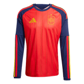 Pánské Spain Domov Fotbalový dres s dlouhým rukávem 2026