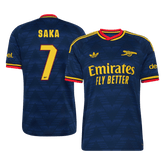 Pánské Arsenal SAKA #7 Pryč Fotbalový dres 2026/27 - UCL
