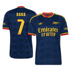 Pánské Arsenal SAKA #7 Pryč Fotbalový dres 2026/27 - UCL