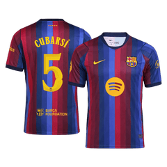 Pánské Barcelona CUBARSÍ #5 Domov Fotbalový dres 2026/27 - UCL