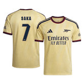 Arsenal SAKA #7 Třetí pryč Fotbalový dres 2026/27 - verze pro hráče - UCL