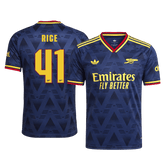 Arsenal RICE #41 Pryč Fotbalový dres 2026/27 - verze pro hráče - UCL