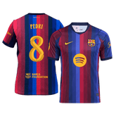 Pánské Barcelona PEDRI #8 Domov Fotbalový dres 2026/27 - UCL