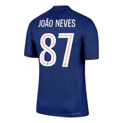 PSG JOÃO NEVES #87 Domov Fotbalový dres 2025/26 - verze pro hráče