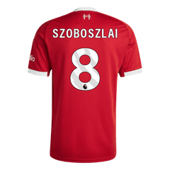 Pánské Liverpool SZOBOSZLAI #8 Domov Fotbalový dres 2025/26
