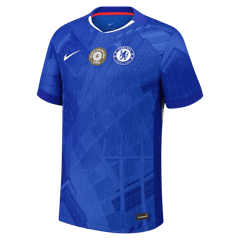 Chelsea WORLD CHAMPIONS #25 Domácí Fotbalový dres 2025/26 s odznakem na hrudi - verze pro hráče