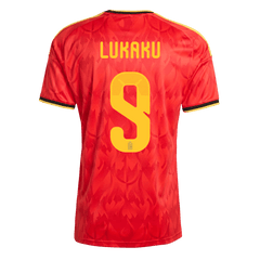 Pánské Belgium LUKAKU #9 Domov Fotbalový dres Mistrovství světa 2026