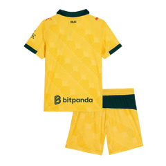 Děti AC Milan Třetí pryč Fotbalový dres Kit(dres + šortky) 2025/26