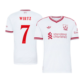 Liverpool WIRTZ #7 Pryč Fotbalový dres 2026/27 - verze pro hráče - UCL
